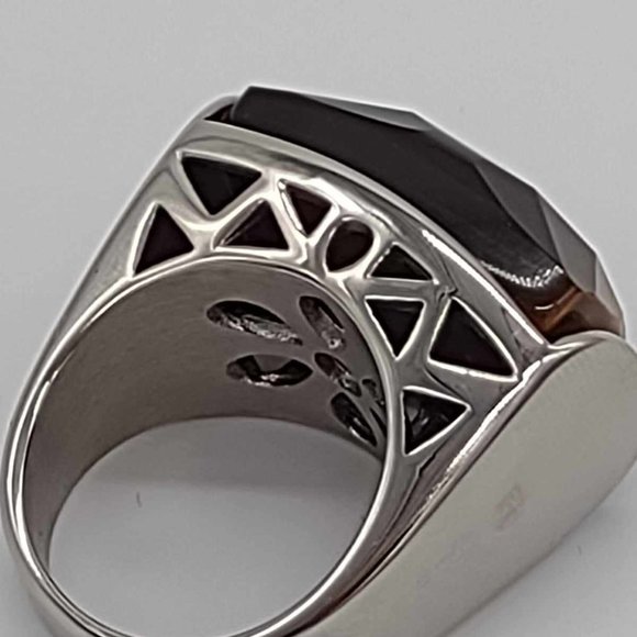 Tiger's Eye ring size 7 - Picture 2 of 2